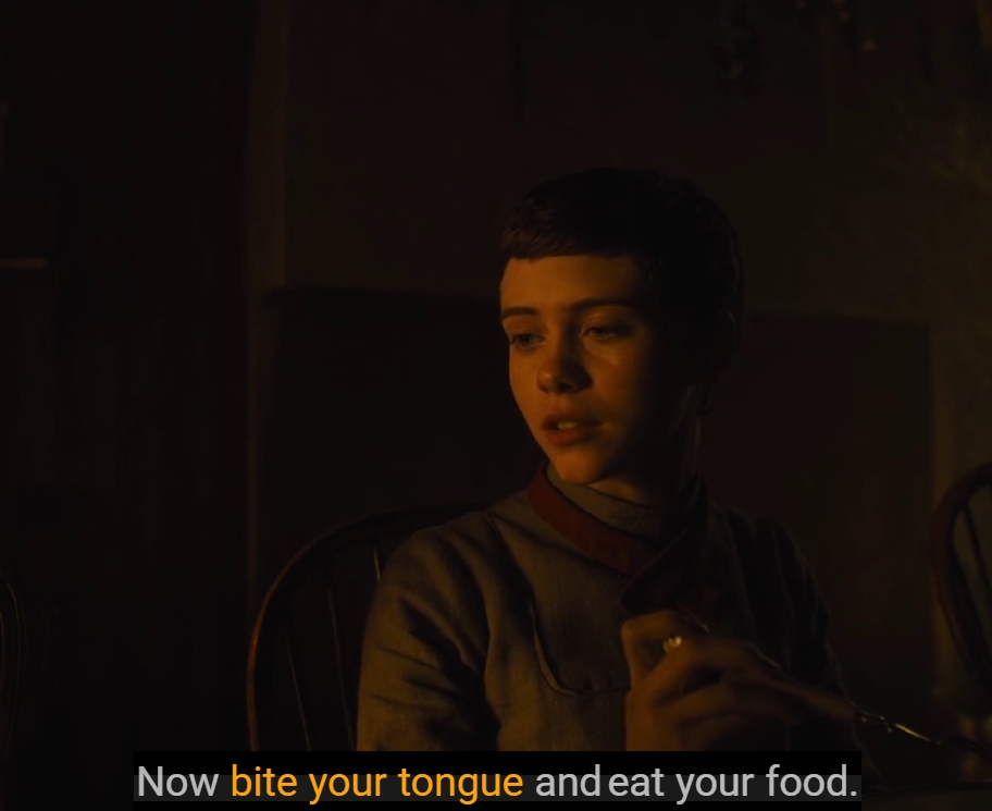 bite your tongue movie clip