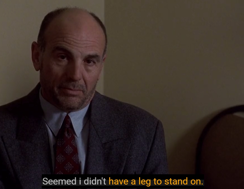 have a leg to stand on movie clip