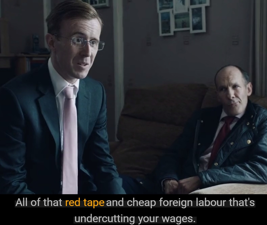 Red tape movie clip