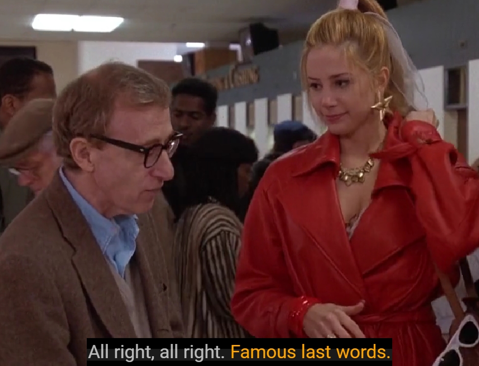 famous last words movie clip