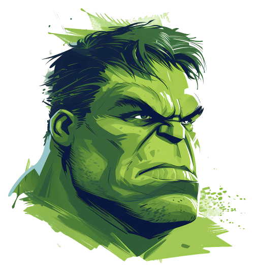 the green-eyed monster illustration