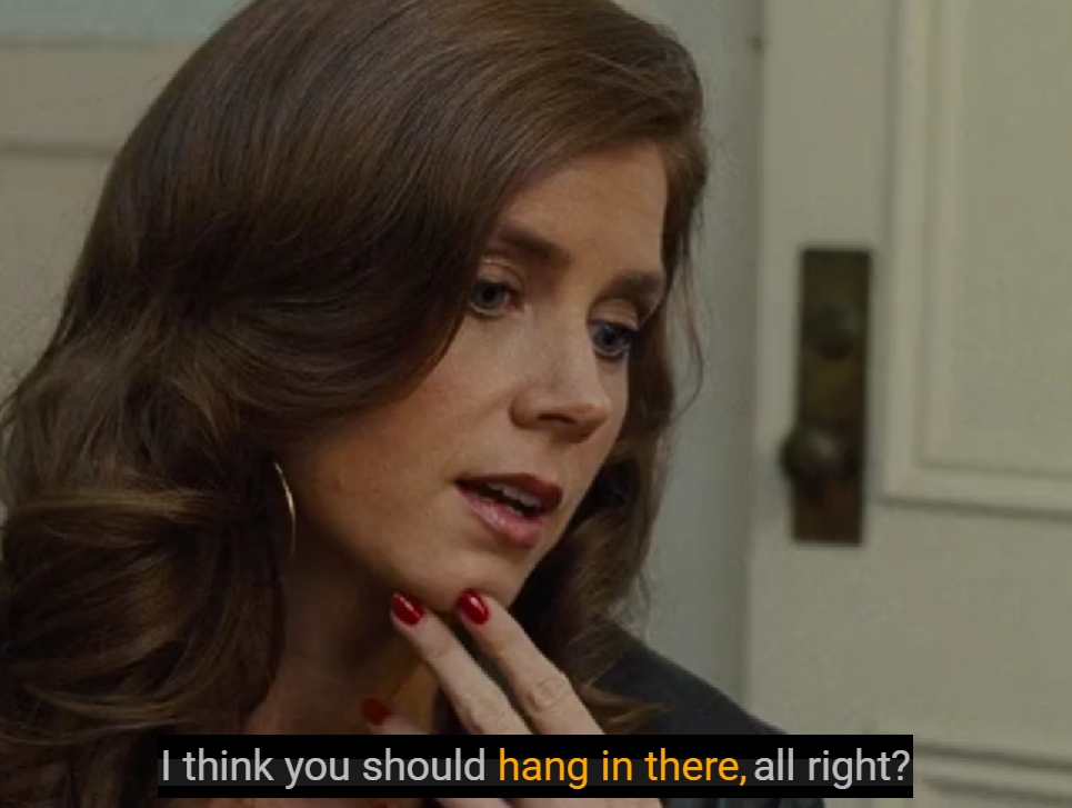 hang in there movie clip